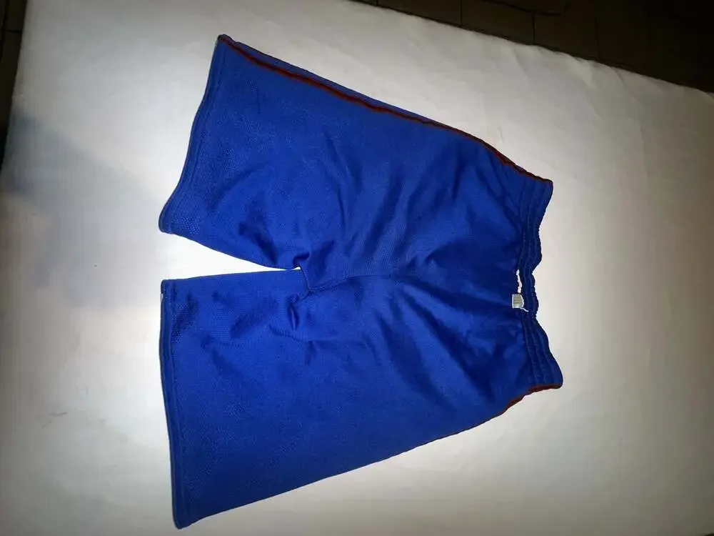 Adidas Reversible Basketball Mesh Shorts Blue and White